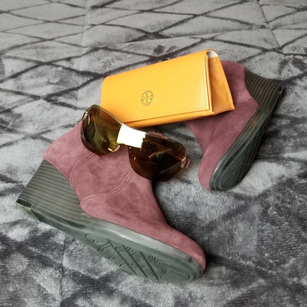 Clarks Wedge Ankle Boots